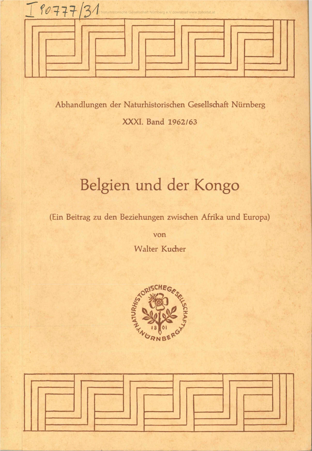 Belgien Und Der Kongo