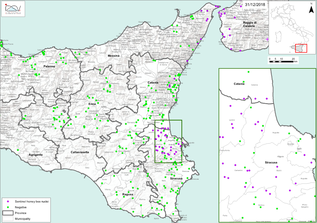 Esri, USGS, NOAA Catania Siracu