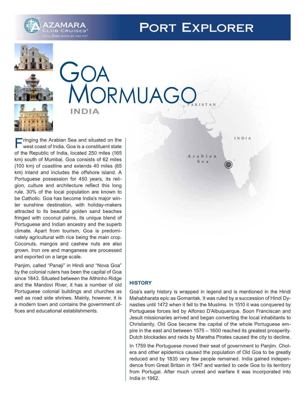 Goa Mormuago India