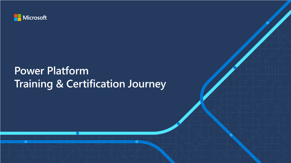 Power Platform Training & Certification Journey