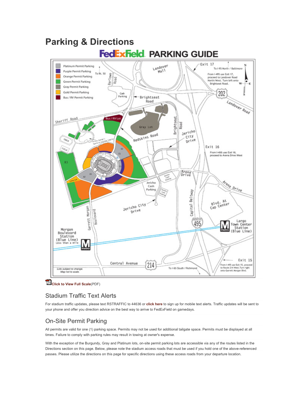 Parking & Directions