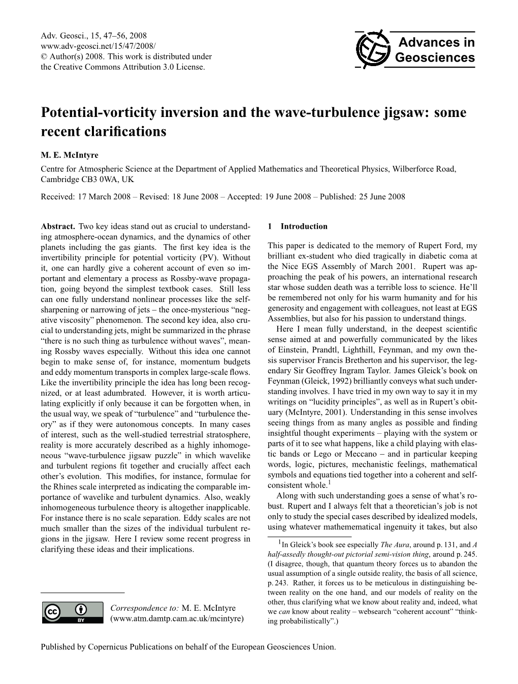 Potential-Vorticity Inversion and the Wave-Turbulence Jigsaw: Some Recent Clariﬁcations