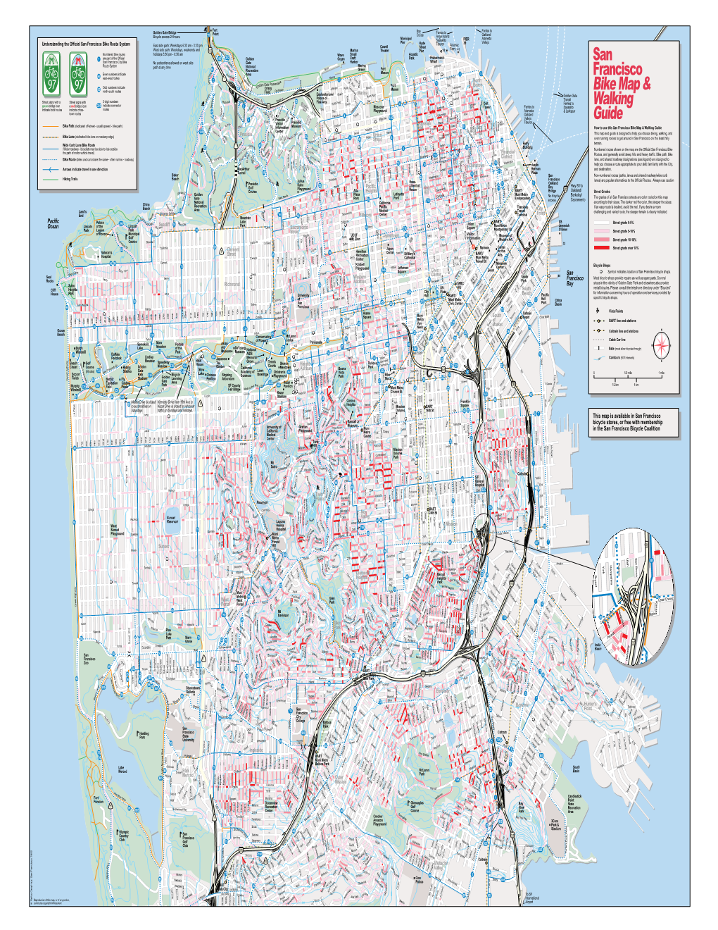 Bike Map & Walking Guide