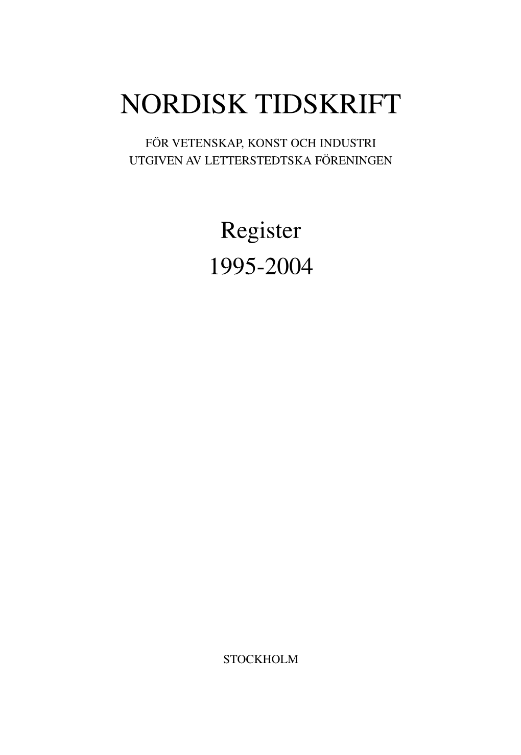 Register 1995-2004