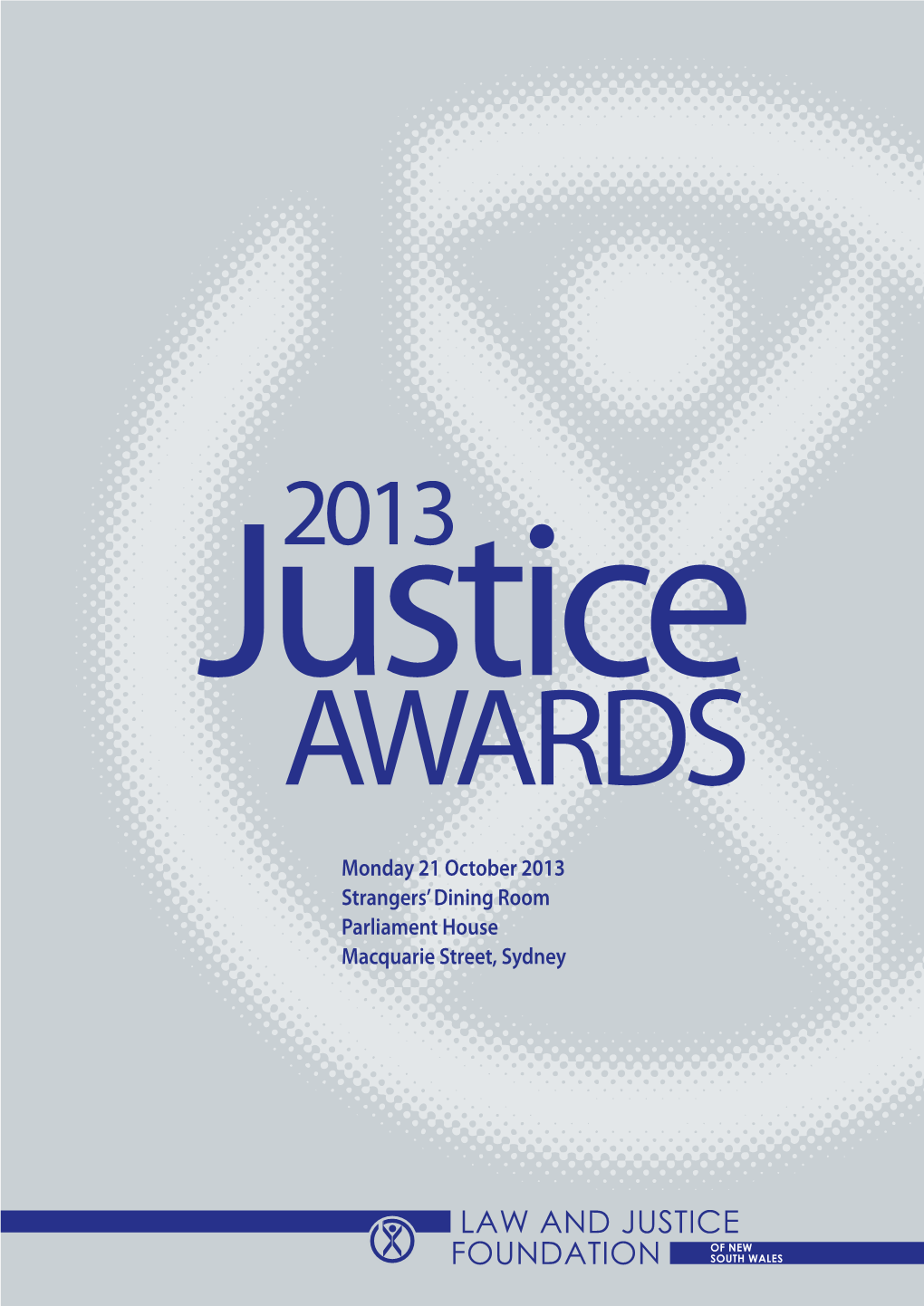 2013 Justice Awards Program