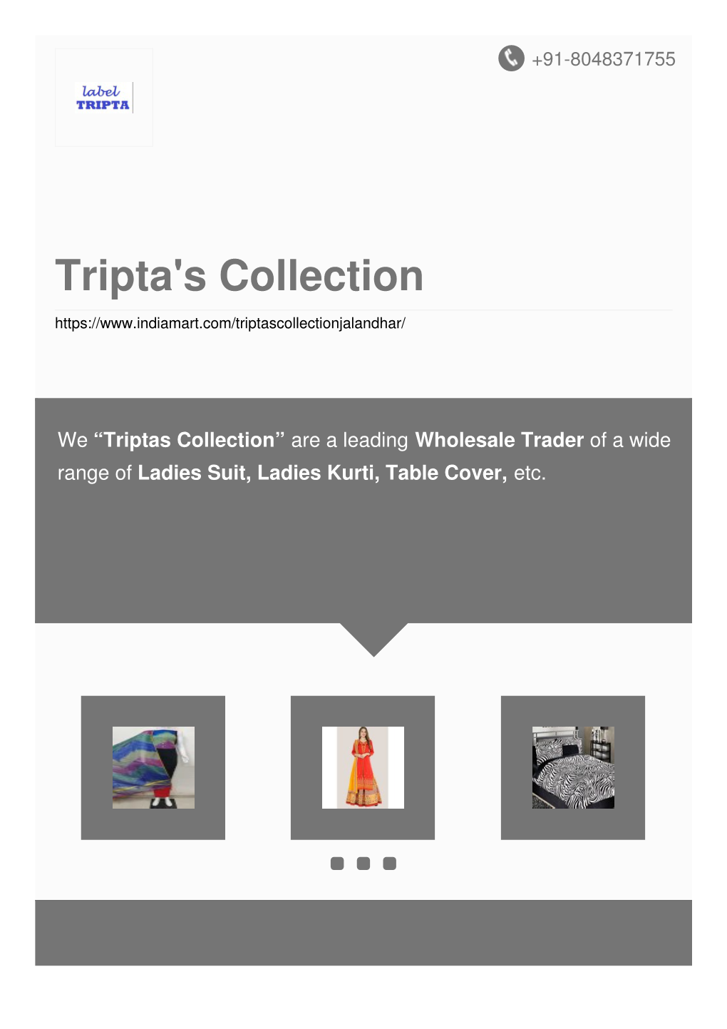 Tripta's Collection