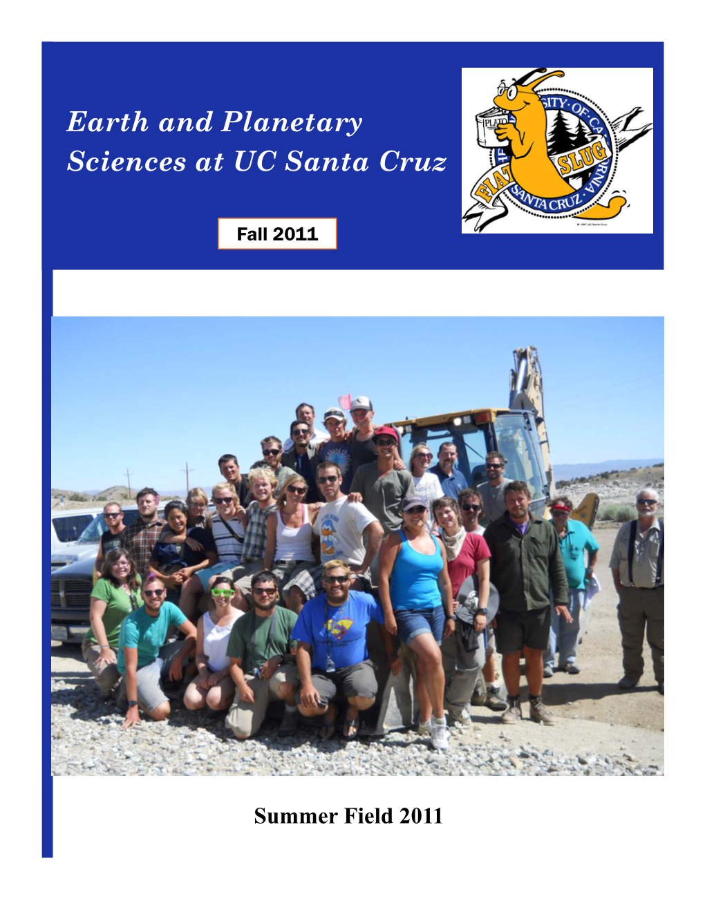 Earth and Planetary Sciences at UC Santa Cruz