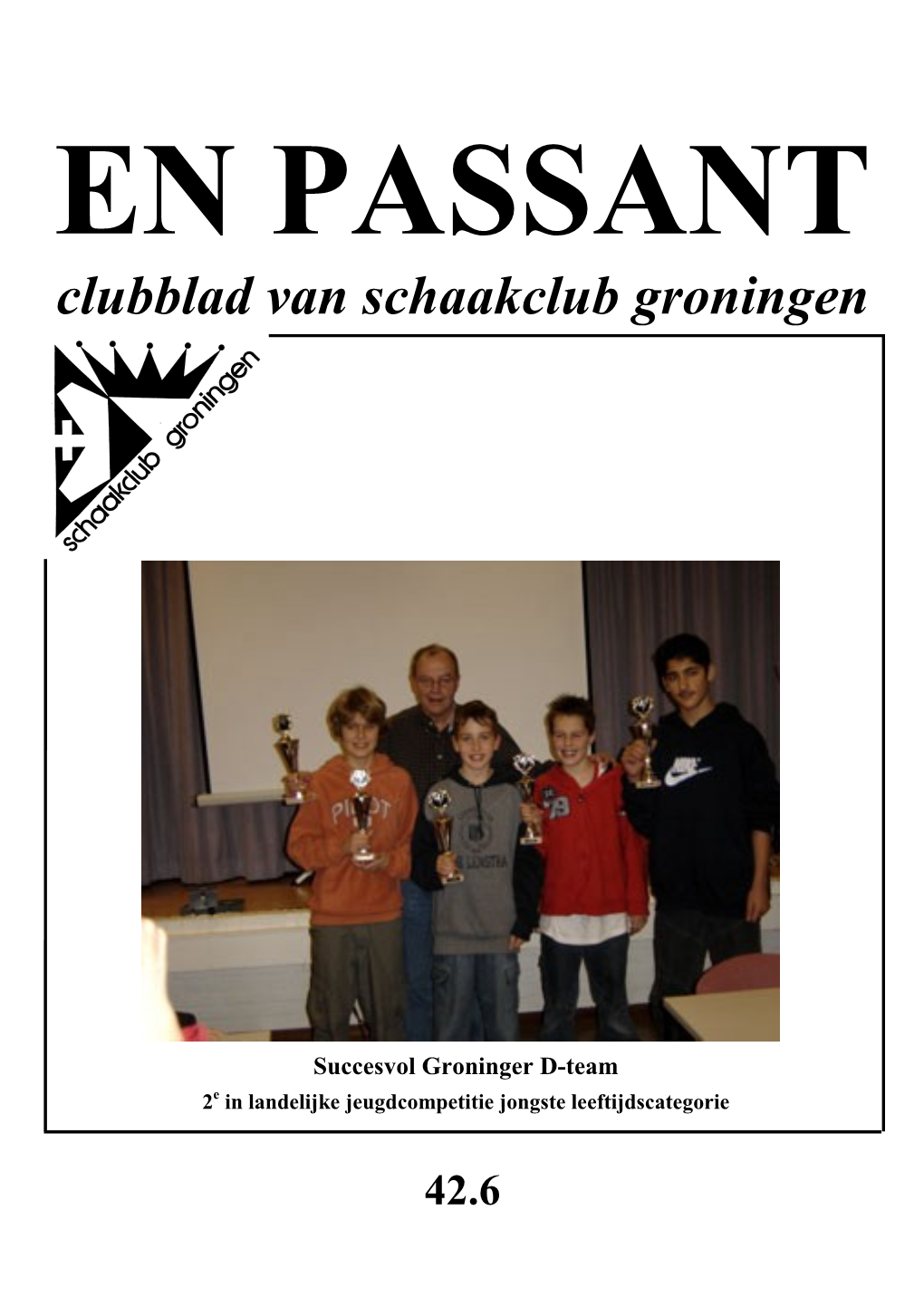 Clubblad Van Schaakclub Groningen