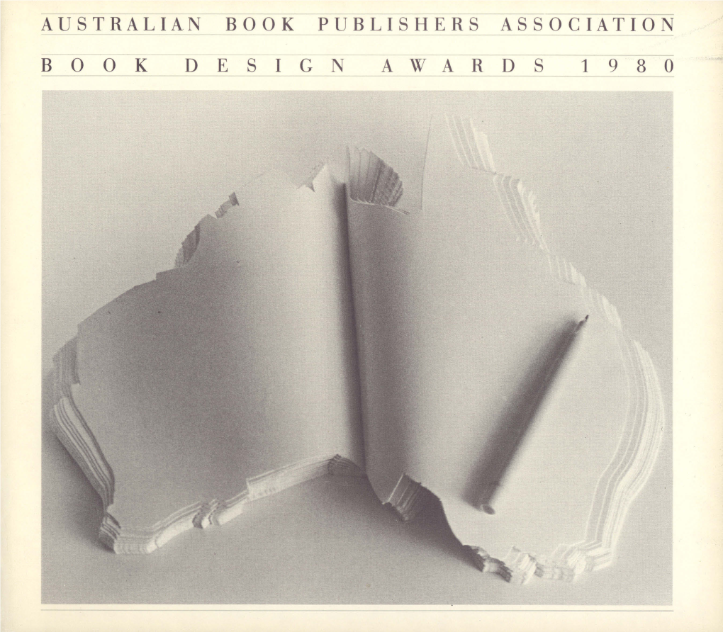 Australian Book Publishers Association Book Design