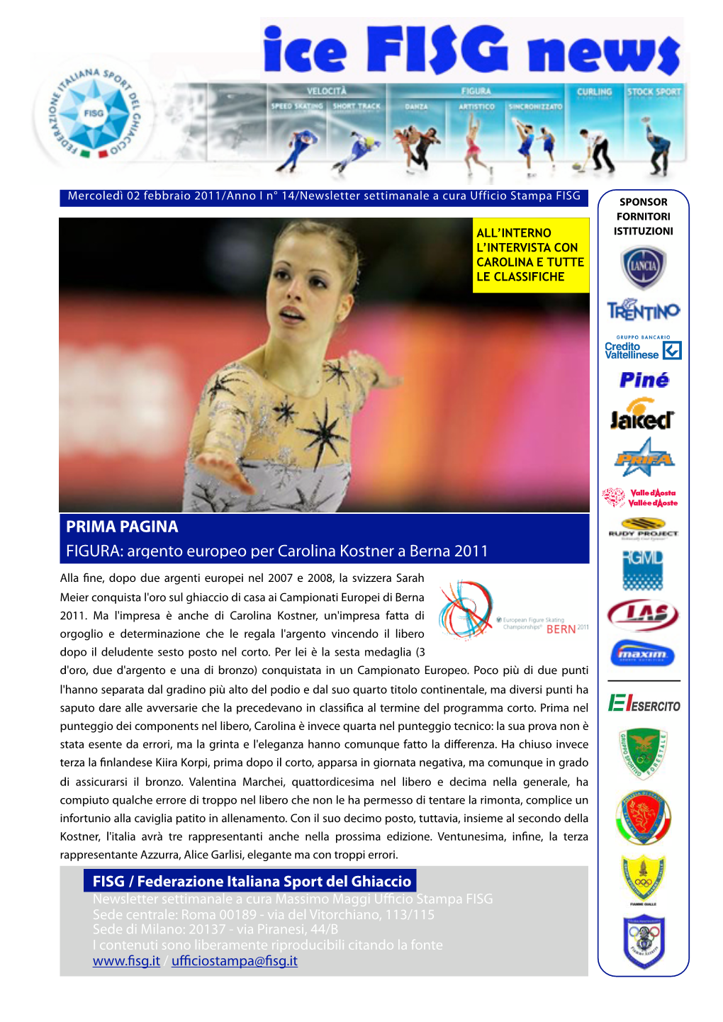 Newsletter Fisg 02-02-11