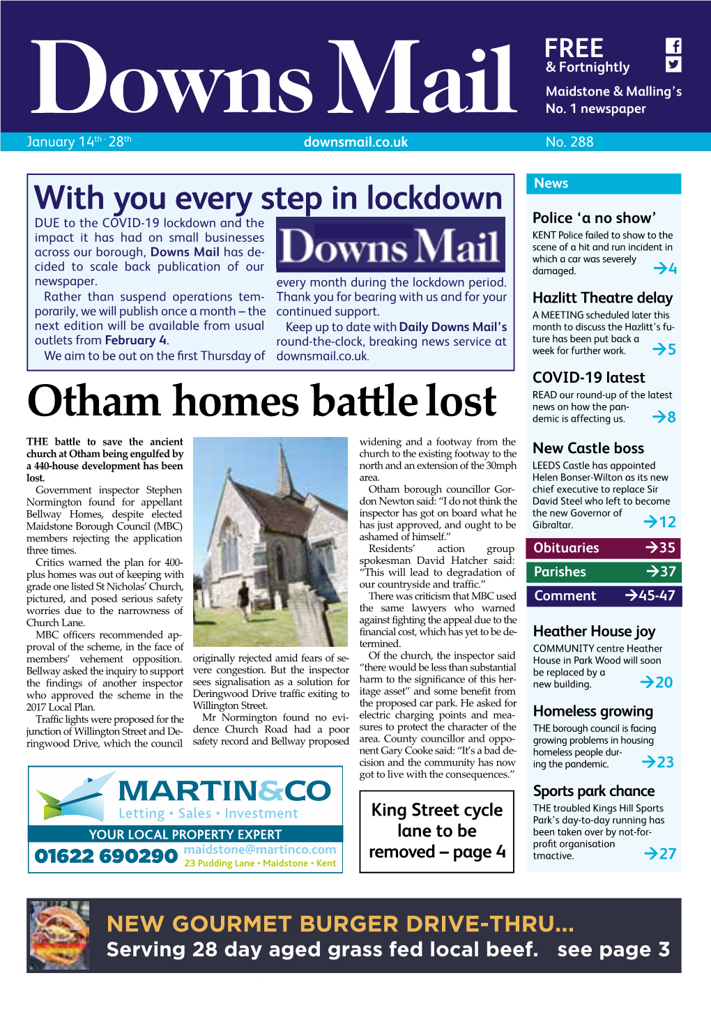 Otham Homes Battle Lost