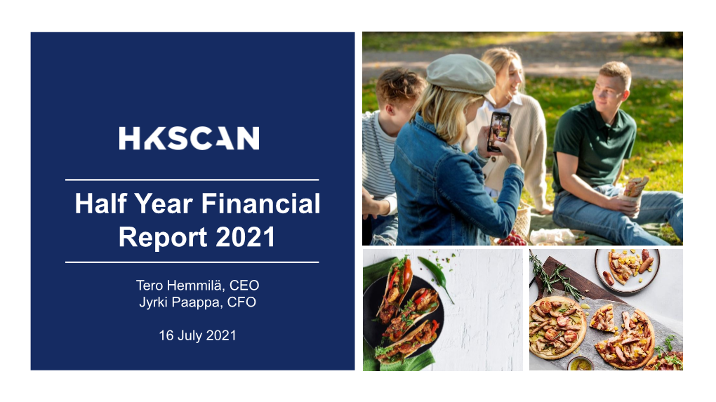 Half Year Financial Report 2021