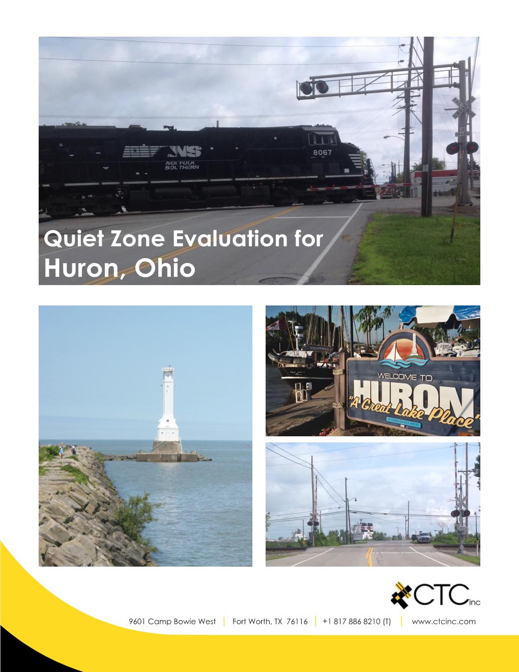 Quiet Zone Evaluation for Huron, Ohio