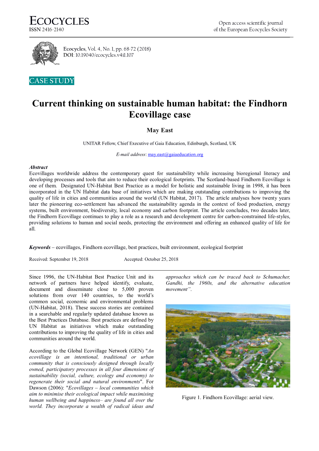 The Findhorn Ecovillage Case