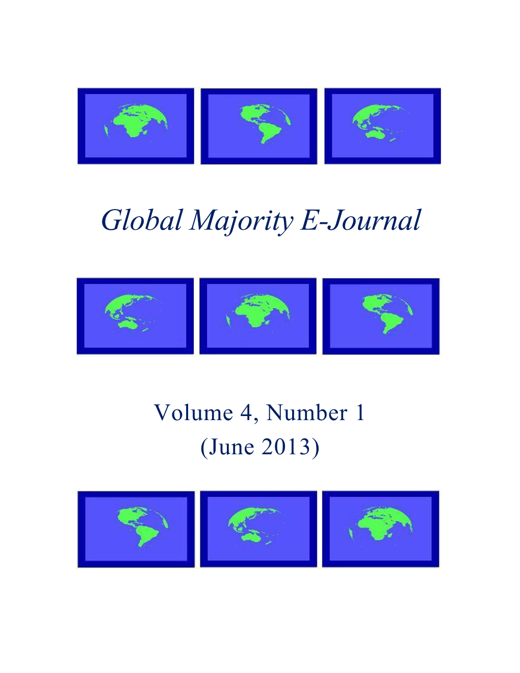 Global Majority E-Journal