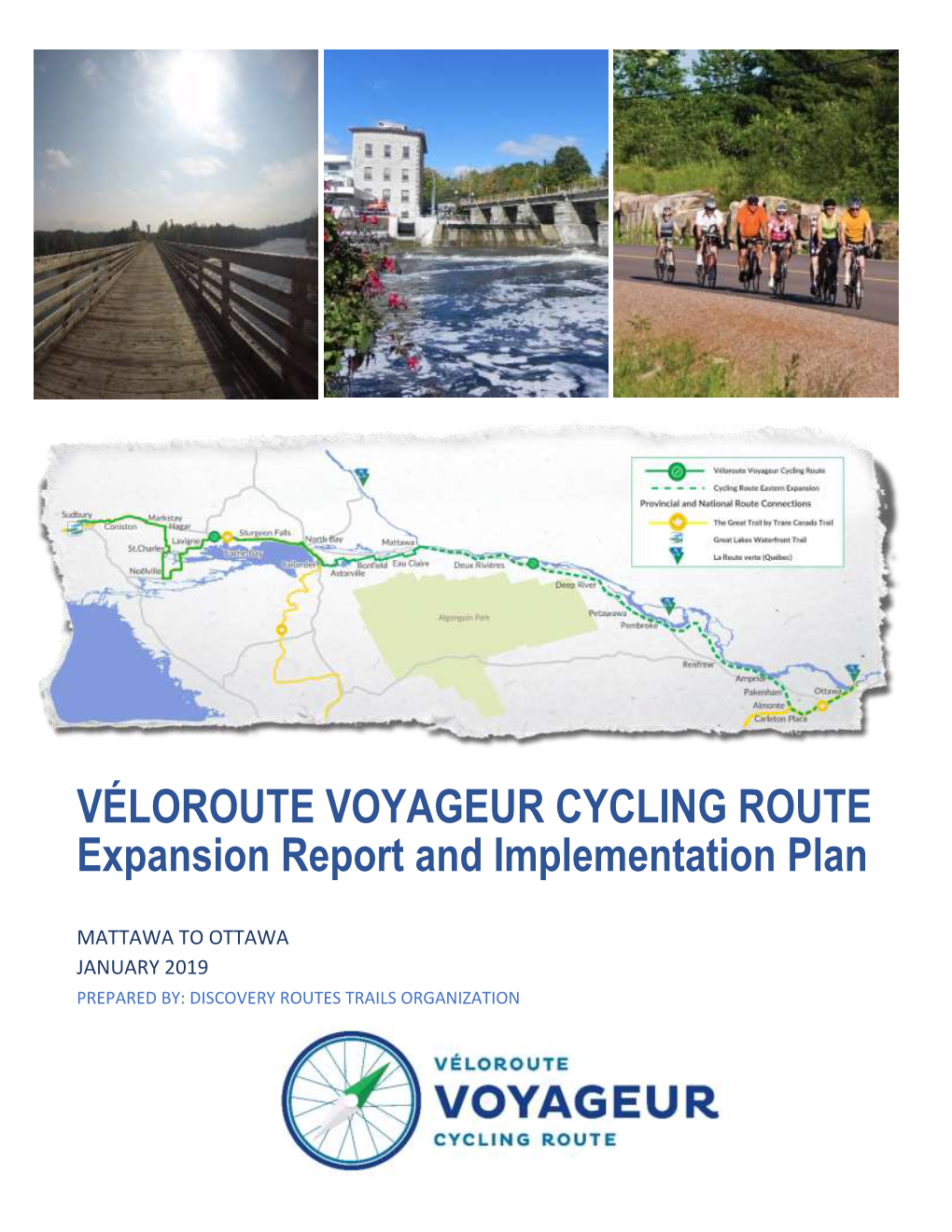2019 Voyageur Cycling Route Expansion Report