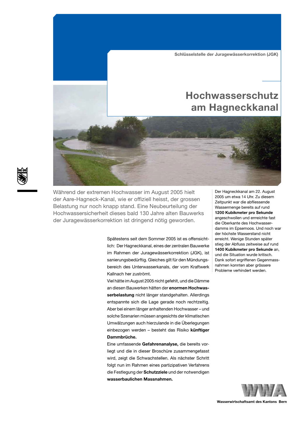 Hochwasserschutz Am Hagneckkanal