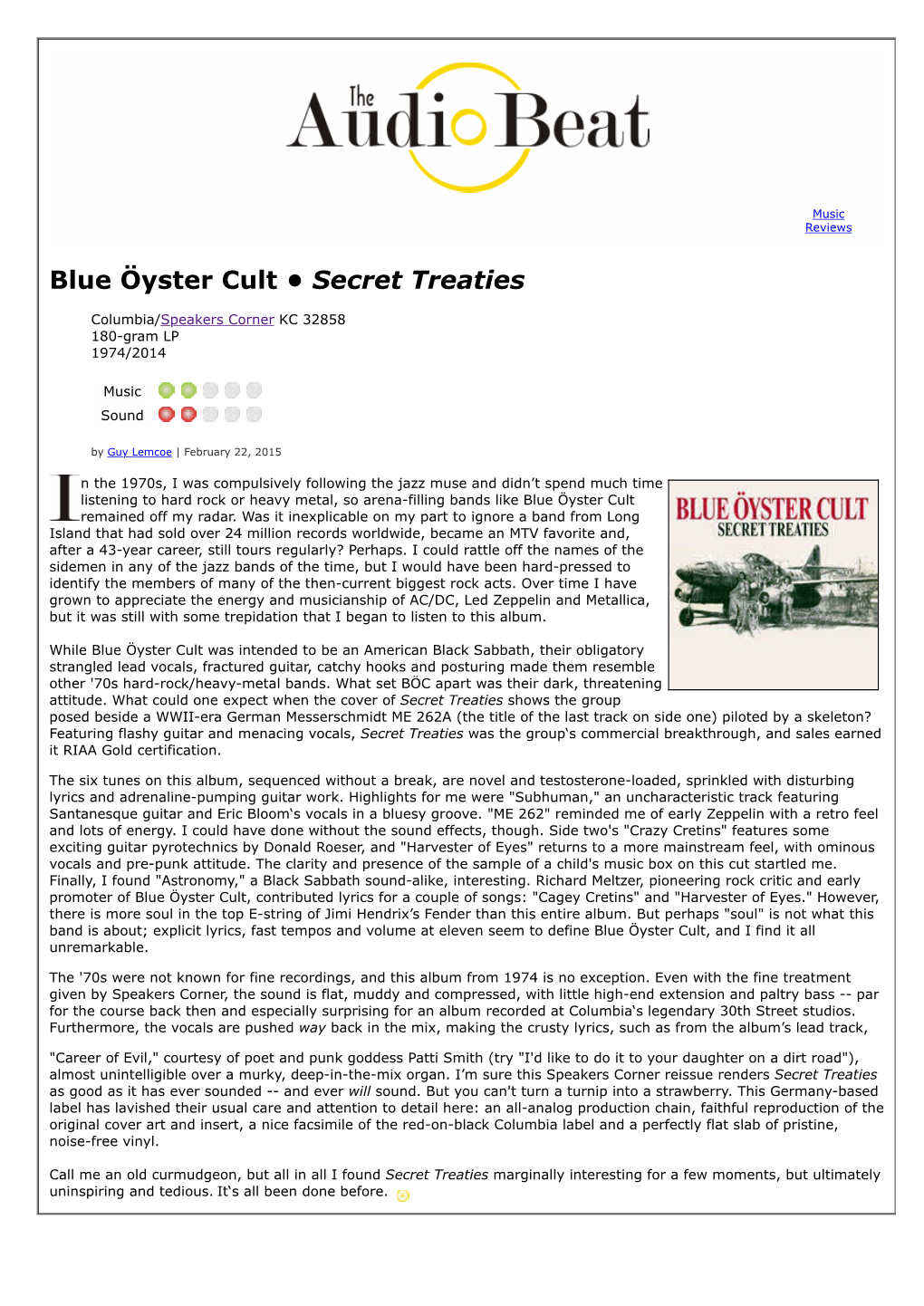 Blue Oyster Cult