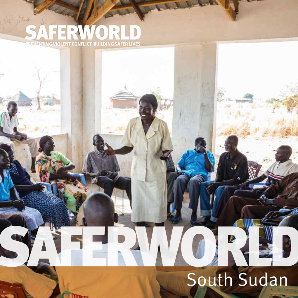 Saferworld in South Sudan