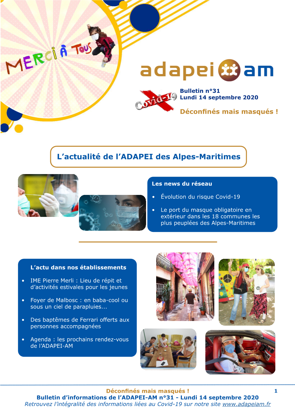 L'actualité De L'adapei Des Alpes-Maritimes