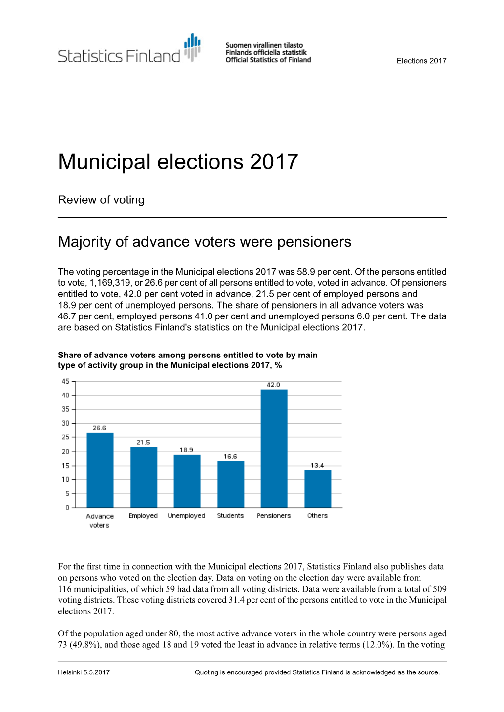 Municipal Elections 2017