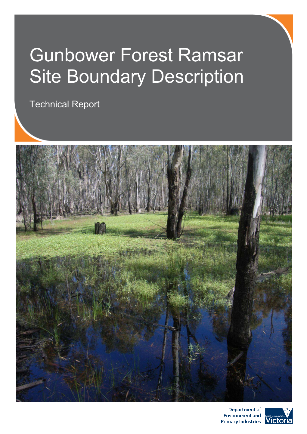 Gunbower Forest Ramsar Site Boundary Description