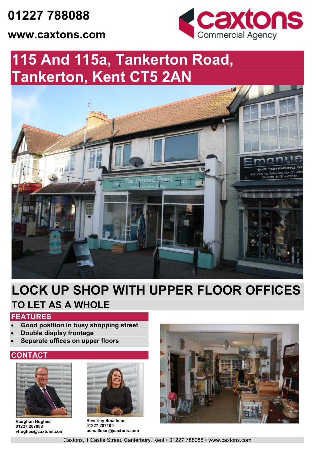 115 and 115A, Tankerton Road, Tankerton, Kent CT5 2AN