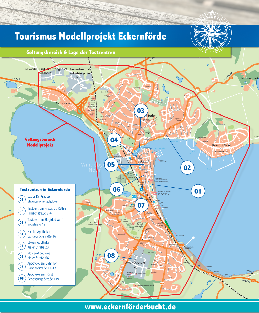 Tourismus Modellprojekt Eckernförde