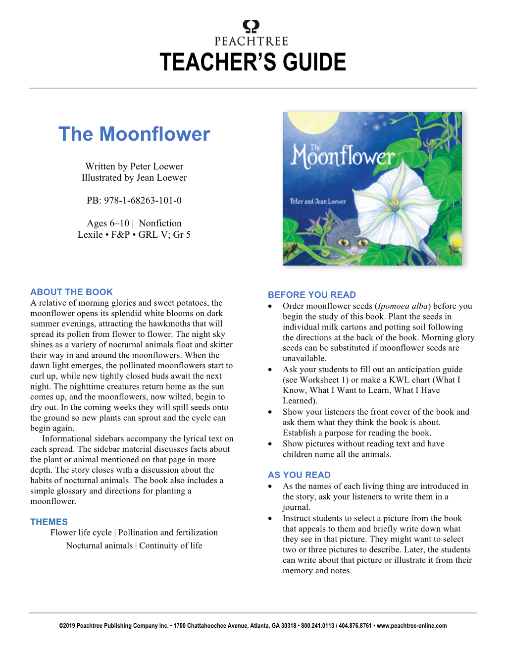 The Moonflower | Teacher's Guide