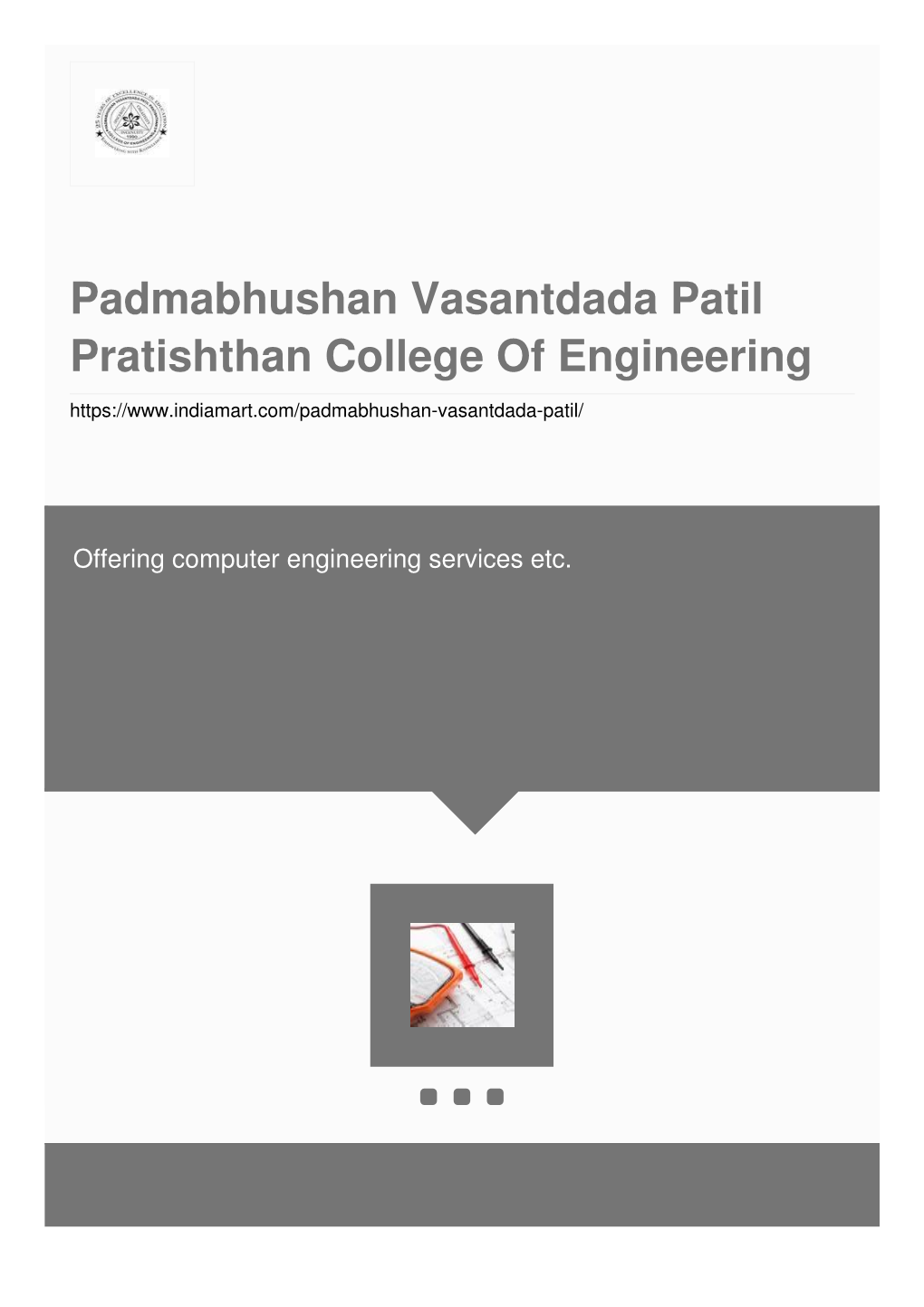 Padmabhushan Vasantdada Patil Pratishthan College of Engineering