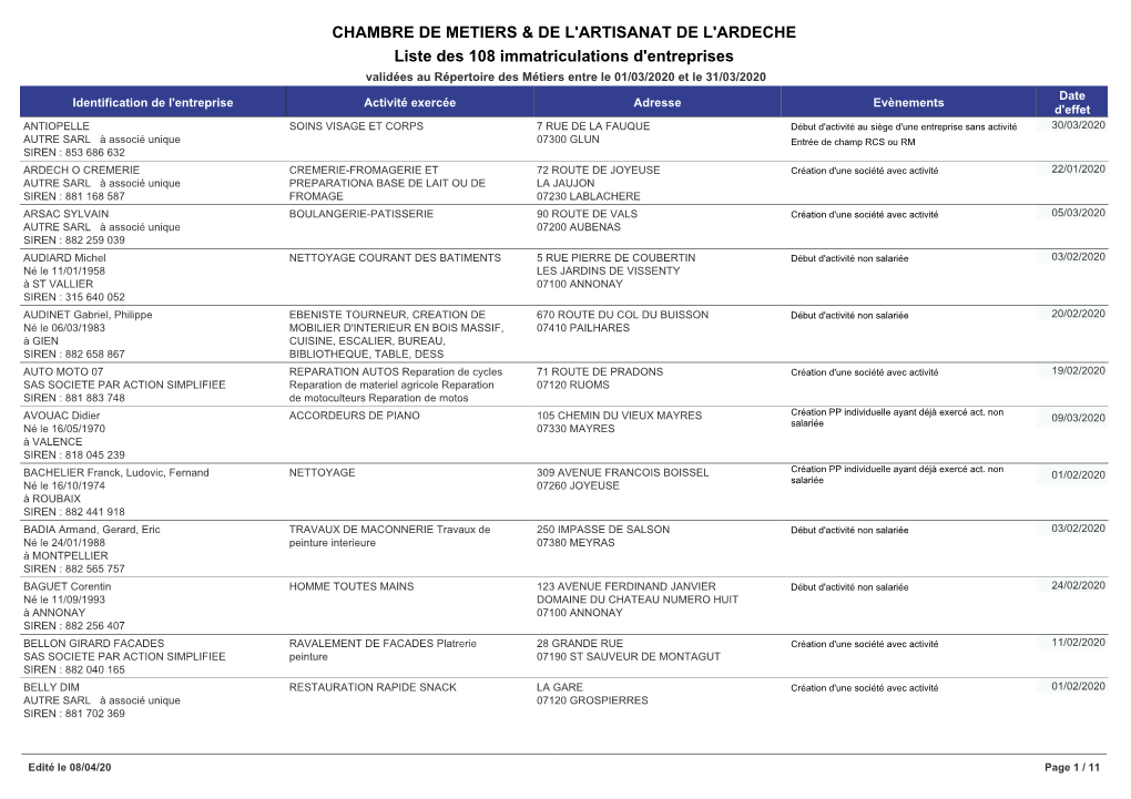 Cadenza Document