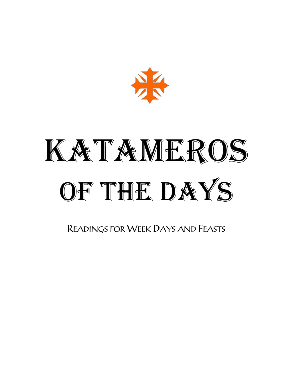 Katameros of the Days