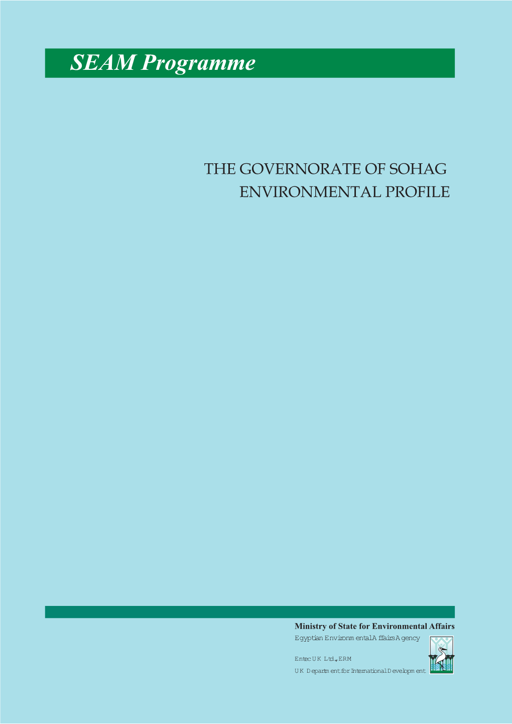 The Governorate of Sohag Environmental Profile