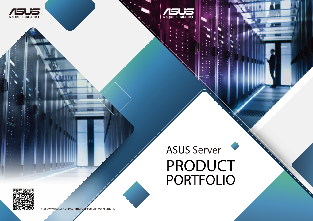 ASUS Server PRODUCT PORTFOLIO