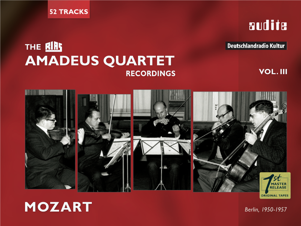 Mozart Amadeus Quartet