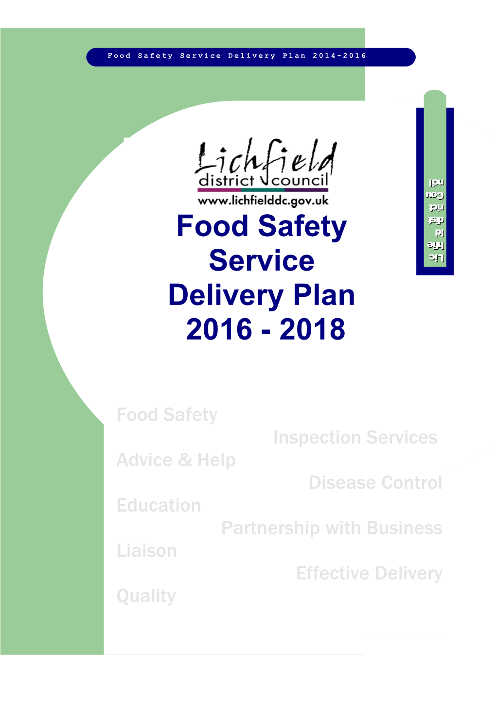 Food Safety Service Delivery Plan