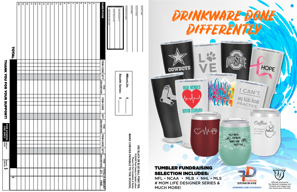 Fusion Drinkware