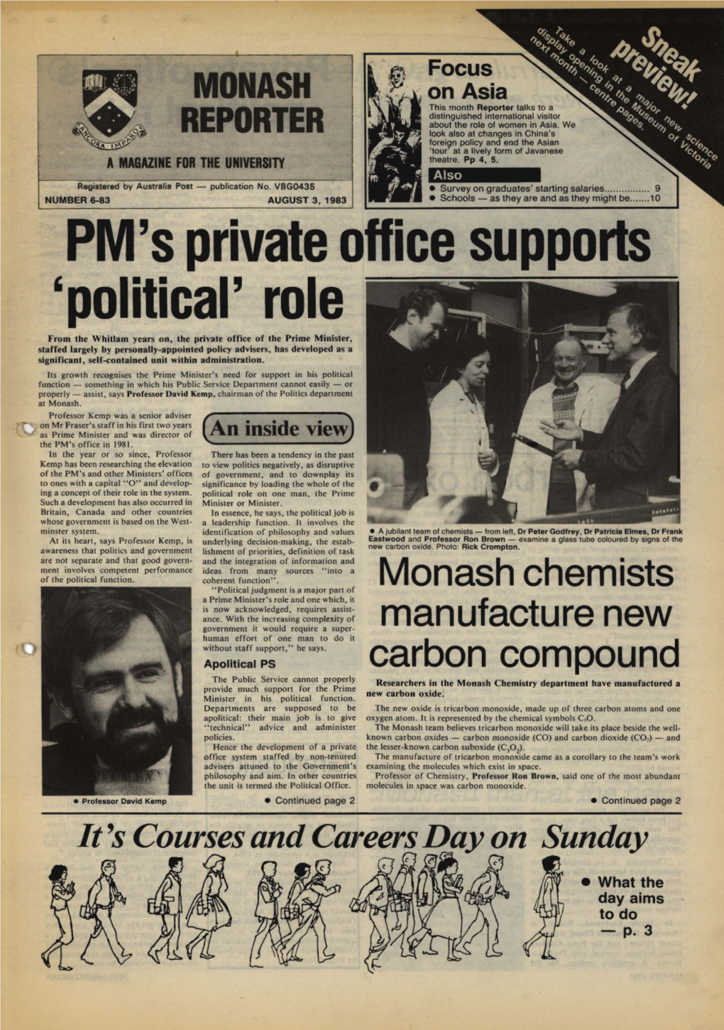 Political' Role from the Whittam Years On, the Private Office of the Prime Minister