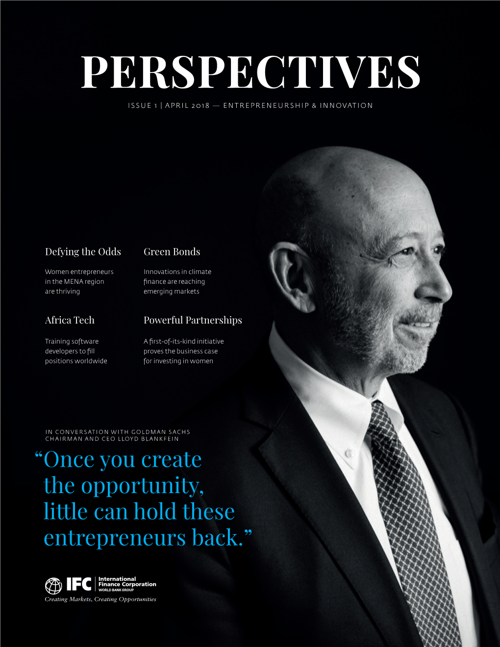 Perspectives Issue 1 | April 2018 — Entrepreneurship & Innovation