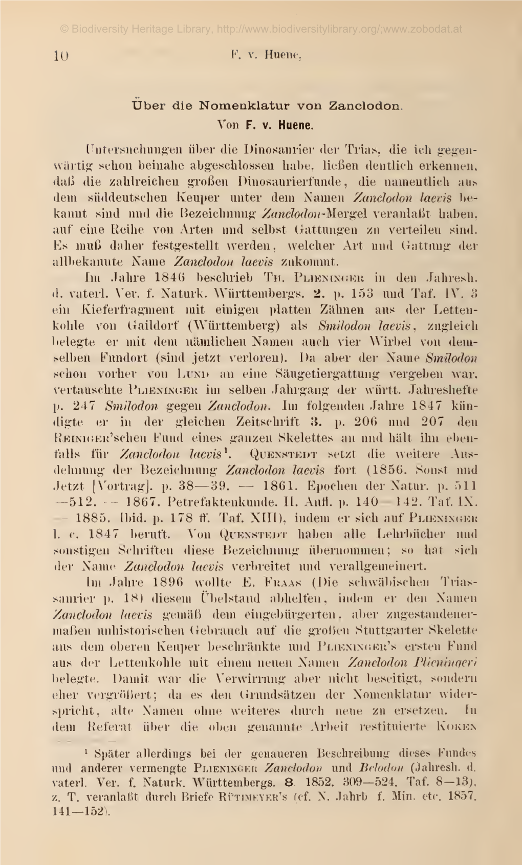 Centralblatt Für Mineralogie, Geologie Und Paläontologie