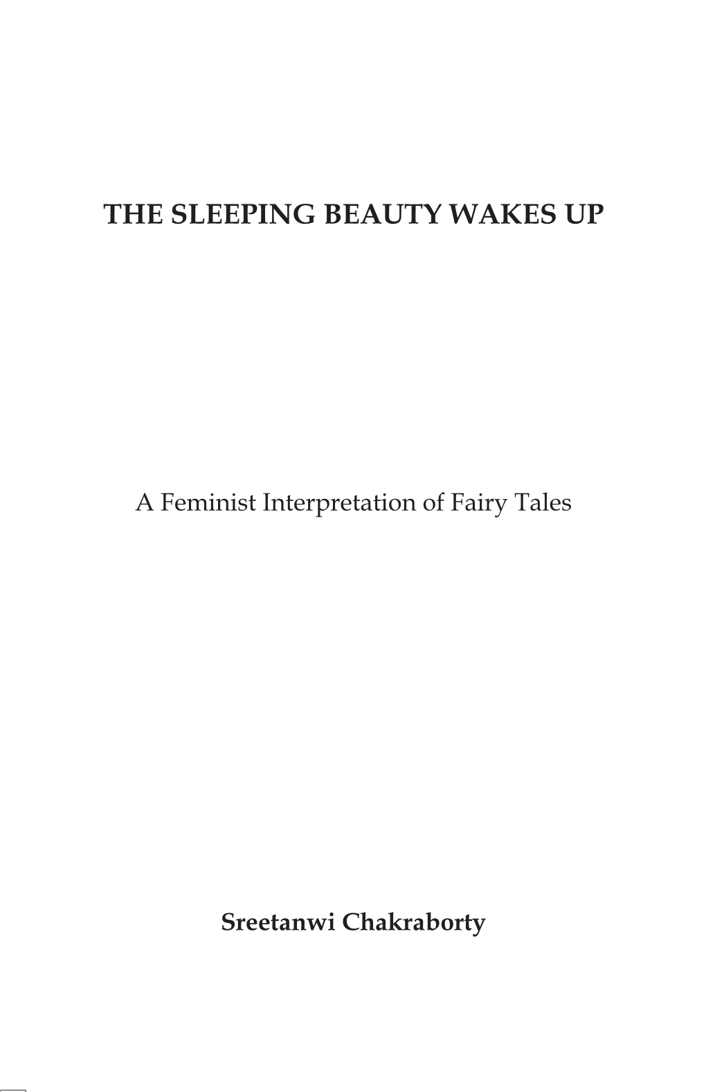 The Sleeping Beauty Wakes Up.Pdf