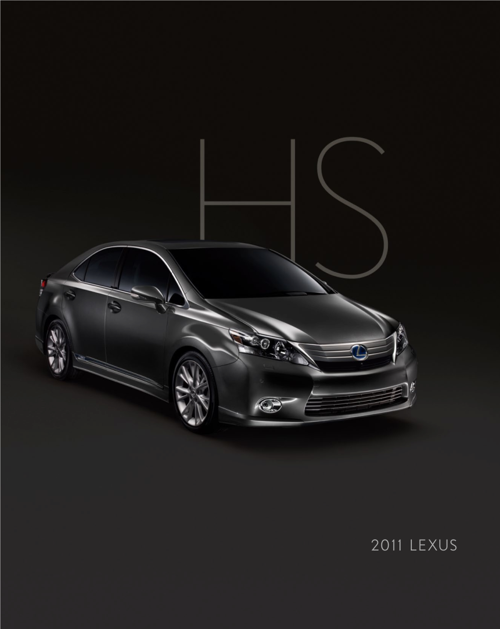 Brochure for 2011 Lexus HS & Hsh Hybrid