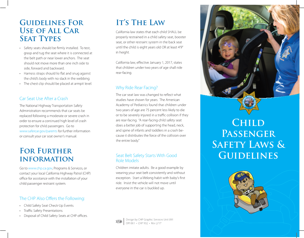 Child Passenger Safety Laws & Guidelines