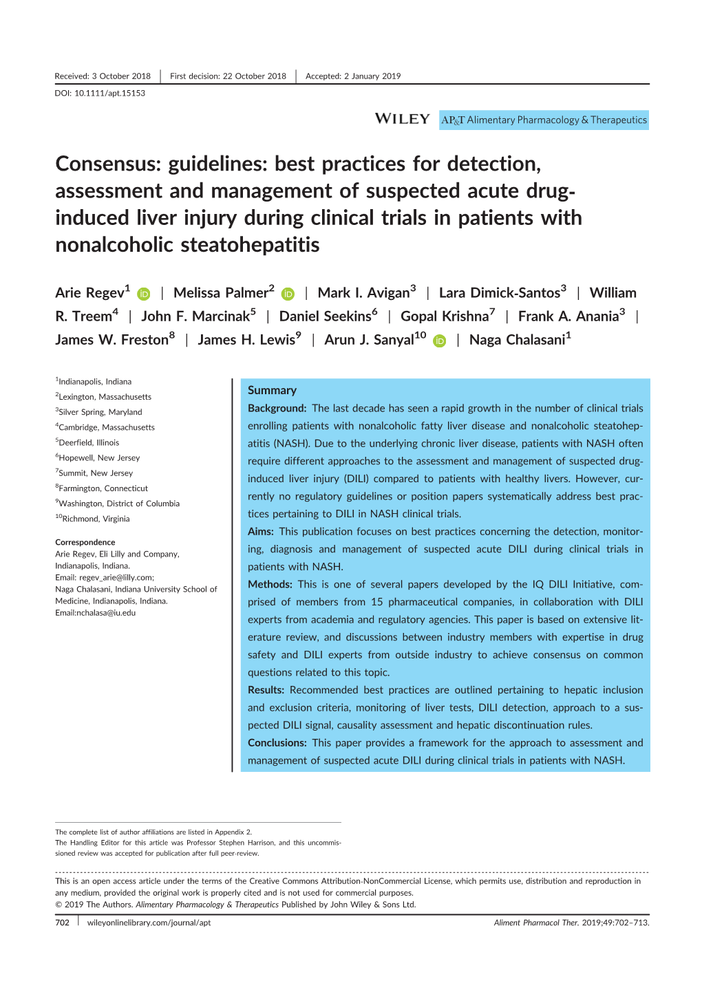 Induced Liver Injury During Clinical Trials in Patients with Nonalcoholic Steatohepatitis