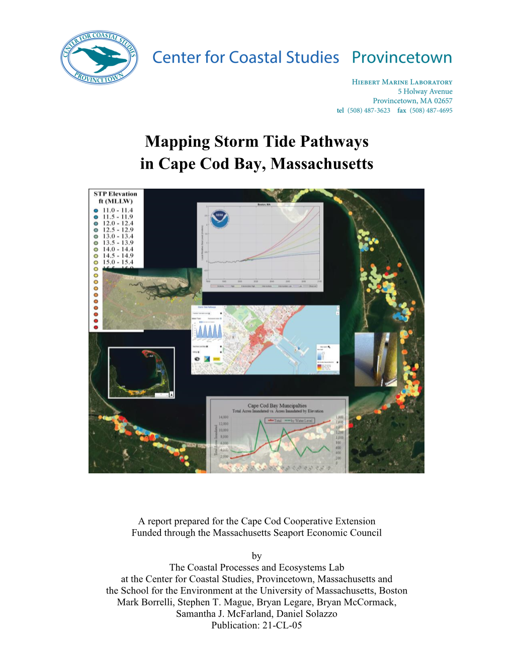 Mapping Storm Tide Pathways in Cape Cod Bay, Massachusetts