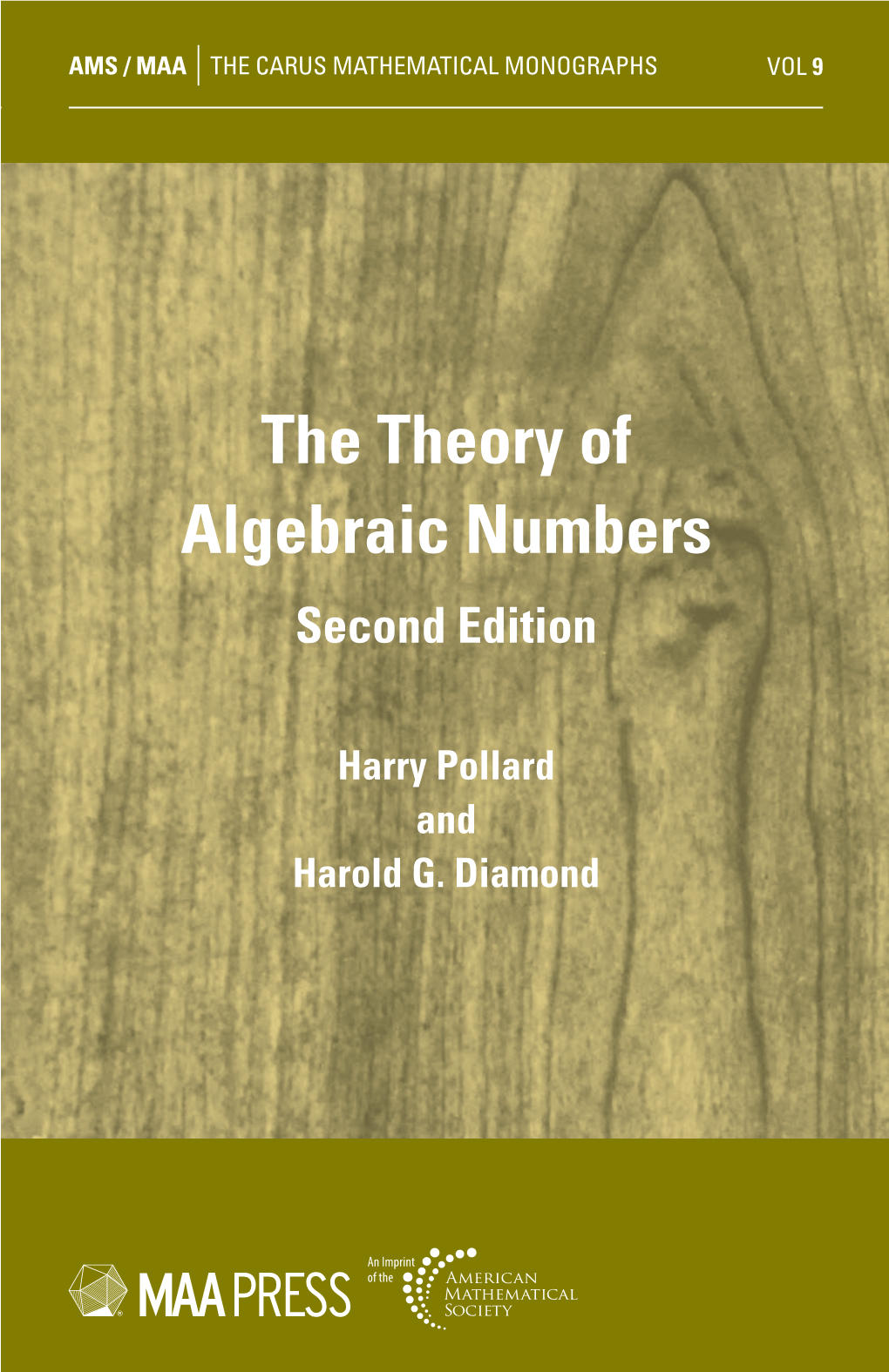 The Theory of Algebraic Numbers Second Edition