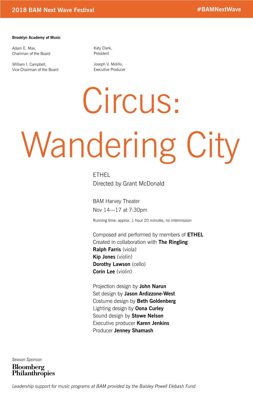 Circus: Wandering City