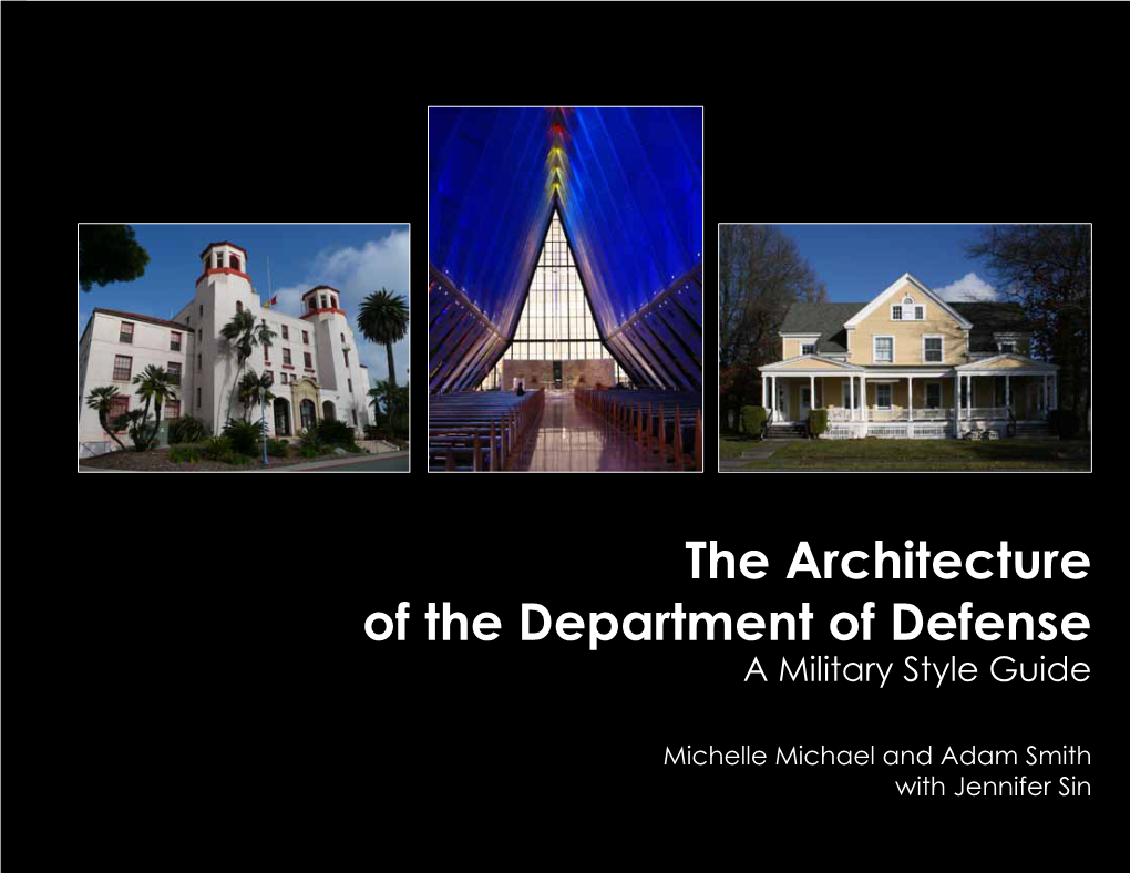 The Architecture of the Department of Defense: a Military Style Guide