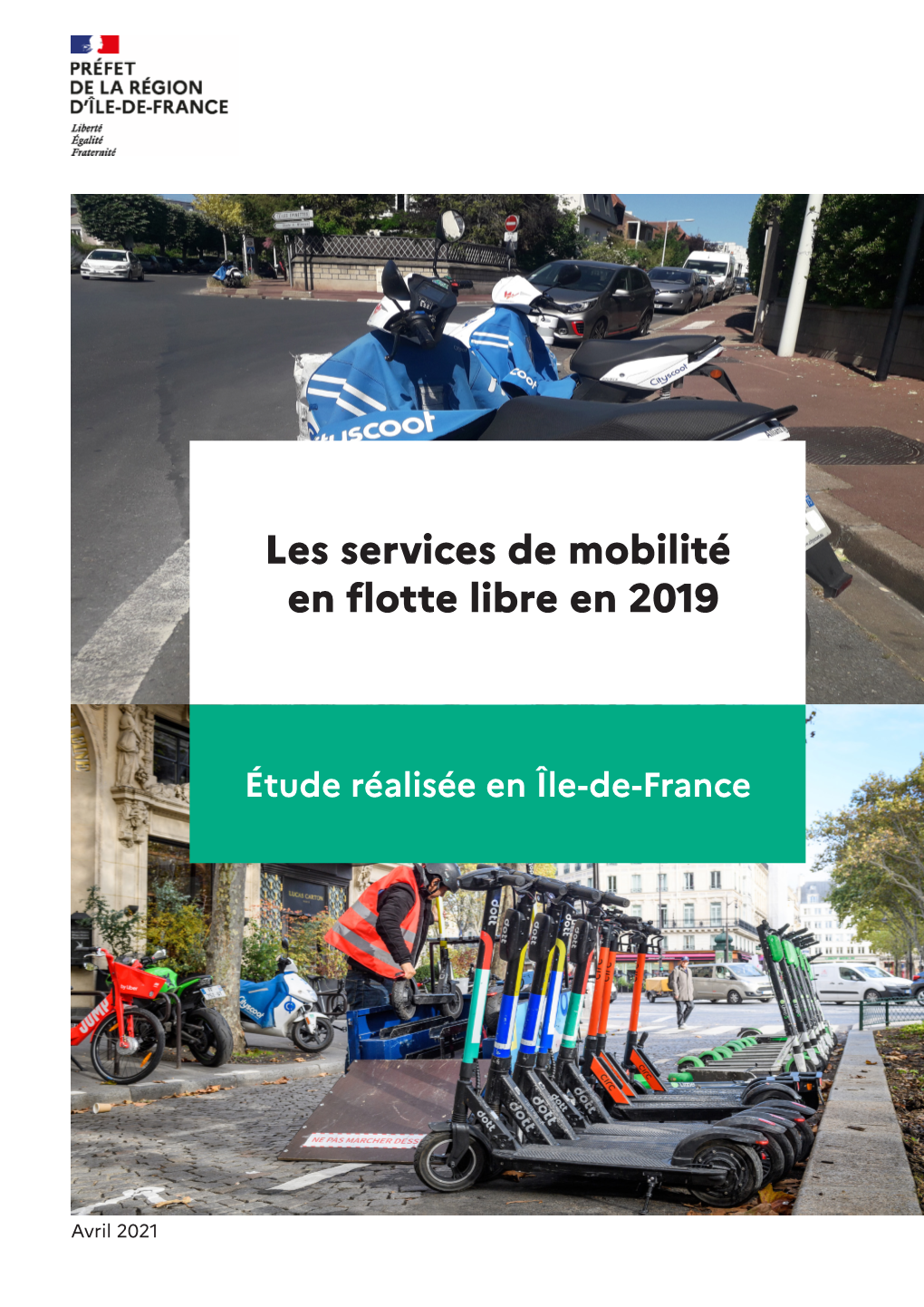 Services De Mobilité En Flotte Libre En 2019-IDF