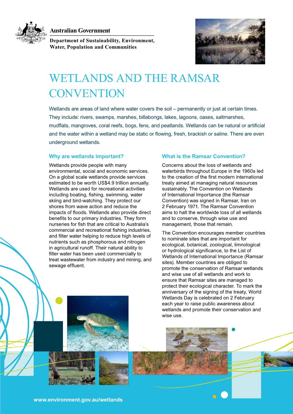 Wetlands and the Ramsar Convention